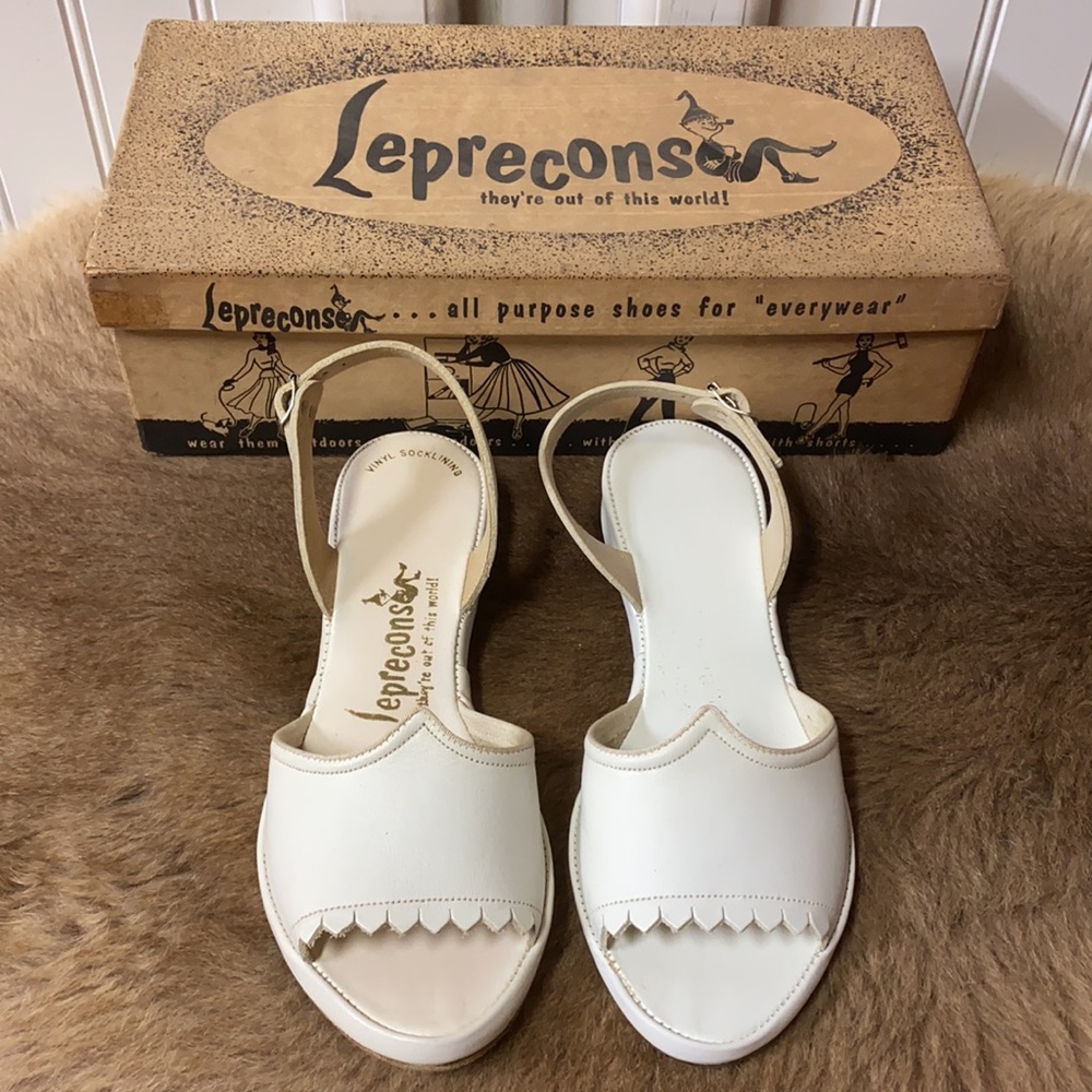 50s Vintage Leprecons Mod Shoes 4.5